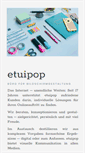 Mobile Screenshot of etuipop.de